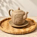 Ấm Tứ Cảnh Họa